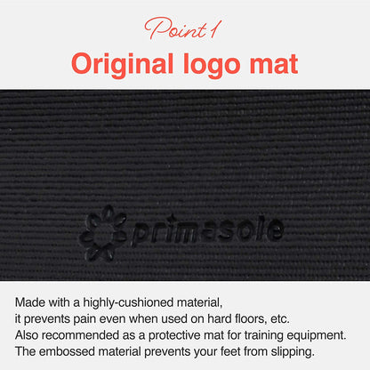 Yoga Mat with Carry Strap for Yoga Pilates Fitness and Floor Workout at Home and Gym